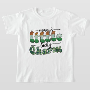 Schattige mammie's geluksbrenger St. Patrick's Day T-shirt