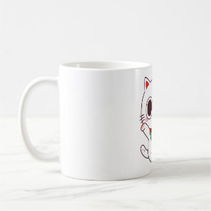Schattige Maneki Neko Fortune Money Cat Koffiemok