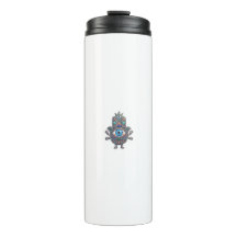 Schattige Marokkaanse Amazigh Hamsa Boze Oog Kawai
