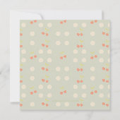  Schattige Mason Jars Baby Boy Shower Kaart (Achterkant)