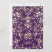 Schattige Masquerade charmant glittery ombre Kaart (Achterkant)