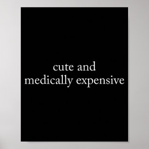 Schattige Medisch Dure Verpleegster Medicatie Poster