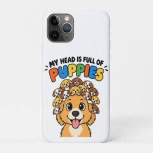 Schattige Medusa Puppy Mythologische Hond Grappige Case-Mate iPhone Case