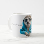 Schattige Meerkat Coffee-Mok Koffiemok (Voorkant links)