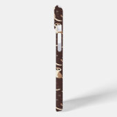 Schattige Meerkat Pattern Case-Mate iPhone Case (Achterkant / Links)
