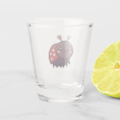 Schattige mei Kever – Kawaii Forest Charm Shot Glas (Achterkant)