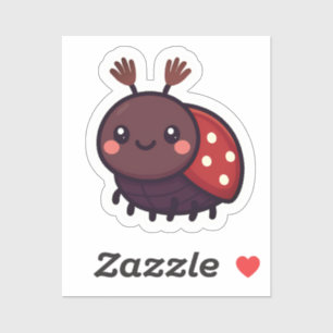 Schattige mei Kever – Kawaii Forest Charm Sticker