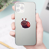 Schattige mei Kever – Kawaii Forest Charm Sticker (Telefoon)