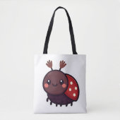 Schattige mei Kever – Kawaii Forest Charm Tote Bag (Voorkant)