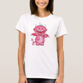 schattige meid t-shirt (Voorkant)