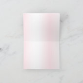 Schattige Meisje Baby Beer Piloot Roze Vliegtuig M Bedankkaart (Binnen)