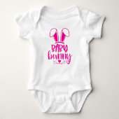 Schattige Meisje Baby Bunny Easter Romper (Voorkant)
