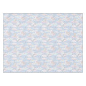 Schattige meisje baby unicorn roze paarse gouden f tafelkleed (Voorkant (Horizontaal))