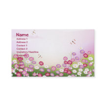 Schattige Meisje Bloemen Mode Fine