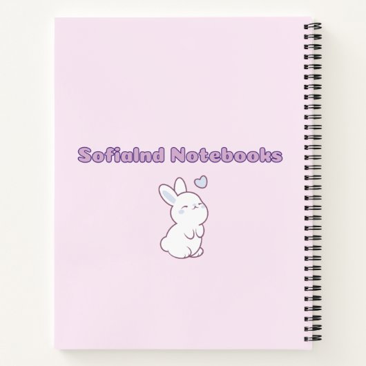 Schattige meisje 🌸cadeau voor je dochter✨🌷 Notit Notitieboek (Achterkant)