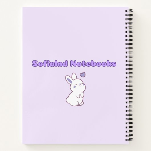 Schattige meisje 🌸cadeau voor je dochter✨🌷 Notit Notitieboek (Achterkant)