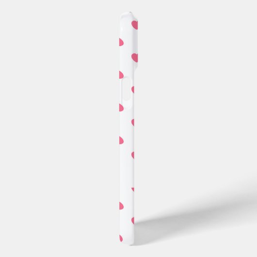 Schattige Meisje Gepersonaliseerd Monogram Roze Ha Case-Mate iPhone Case (Achterkant / Rechts)