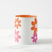 Schattige Meisje Happy Flowers Mok (Midden)