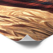 Schattige  meisje illustratie poster (Hoek)