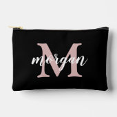 Schattige Meisje Monogram Bruidsmeisje Gift | Zwar Etui (Voorkant)