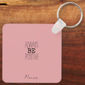 SCHATTIGE MEISJE MUIS MET BLOEMEN KINDERKAMER MOTI SLEUTELHANGER (Achterkant)