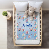 Schattige meisje onder het Zee zeemeermin deken me