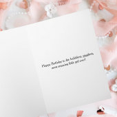 Schattige meisje op het strand, zomer, oceaan, aan kaart