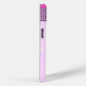 Schattige meisje & roze Bloemen elegant bloemenont Case-Mate iPhone Case (Achterkant / Rechts)