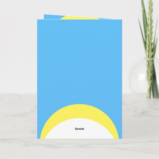 Schattige Meisje Roze Haar Tiener Verjaardag Kaart (Achterkant)