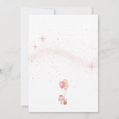 Schattige Meisje Spa Dag Glam Verjaardagsfeest Kaart (Achterkant)