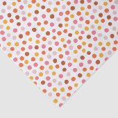 Schattige Meisje Verjaardagscadeau Wrapping tissue Tissuepapier (Detail)