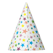 Schattige meisje verjaardagsfeestje feesthoedjes (Achterkant)