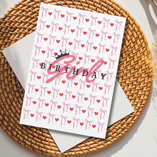 Schattige Meisje Vliegtuig, Luchtvaart Eerste Verj Kaart