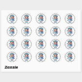 Schattige Meisje Vriendschap Stickers (Vel)