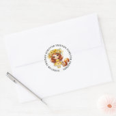 Schattige Meisje Vriendschap Stickers (Envelop)