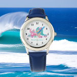 schattige meisjes badzeemeermin, naam bekijken horloge<br><div class="desc">schattige meisjes badzeemeermin,  naam bekijken</div>