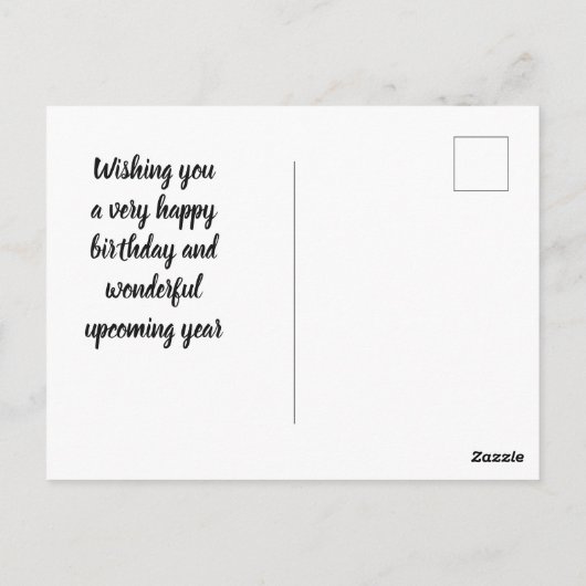 Schattige meisjes Gefeliciteerd verjaardag  Briefkaart (Achterkant)