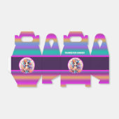 schattige meisjes Gelukkige Verjaardag eenhoorn Bedankdoosjes (Uitgevouwen)