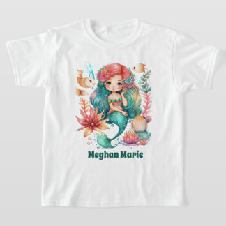 schattige meisjes in ruil voor naam t-shirt
