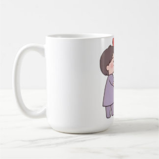 schattige meisjes koffiemok