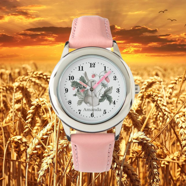 schattige meisjes konijnenliefhebbers voegen naam  horloge (Creator heeft geüpload)