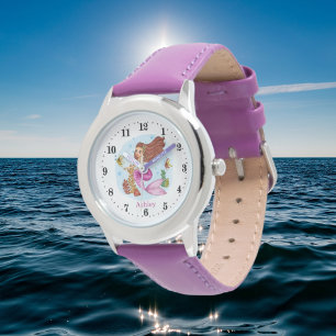 schattige meisjes liefhebbers voegen naam toe horloge