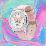 schattige meisjes pinguïn liefhebbers noemen hun n horloge<br><div class="desc">schattige meisjes pinguïn-liefhebbers voegen naam toe</div>