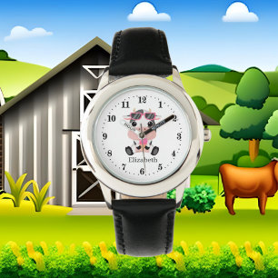 schattige meisjes roomliefhebbers van ijskoeien no horloge