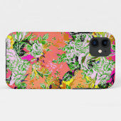 Schattige meisjesachtige abstracte bloemen Case-Mate iPhone case (Achterkant (horizontaal))