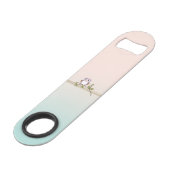 Schattige Meisjesachtige Zachte Uil Speed Flessenopener (Voorkant Gekanteld)