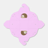 Schattige Meisjesegel Bedankdoosjes (Uitgevouwen)