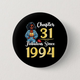 Schattige Meisjeshoofdstuk 31 jaar oud Fabulous si Ronde Button 5,7 Cm