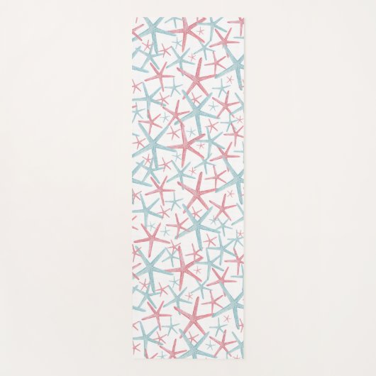 Schattige meisjesmodern strand yogamat (Voorkant)