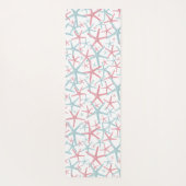 Schattige meisjesmodern strand yogamat (Achterkant)